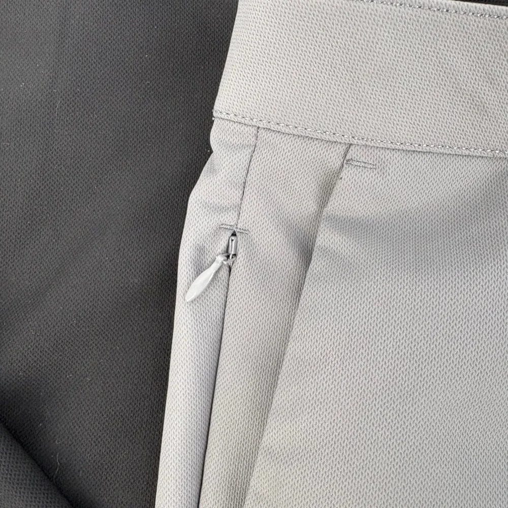Banana Republic Performance Chinos Mens 38x34 Black Grey 2 Pack Zip Pockets